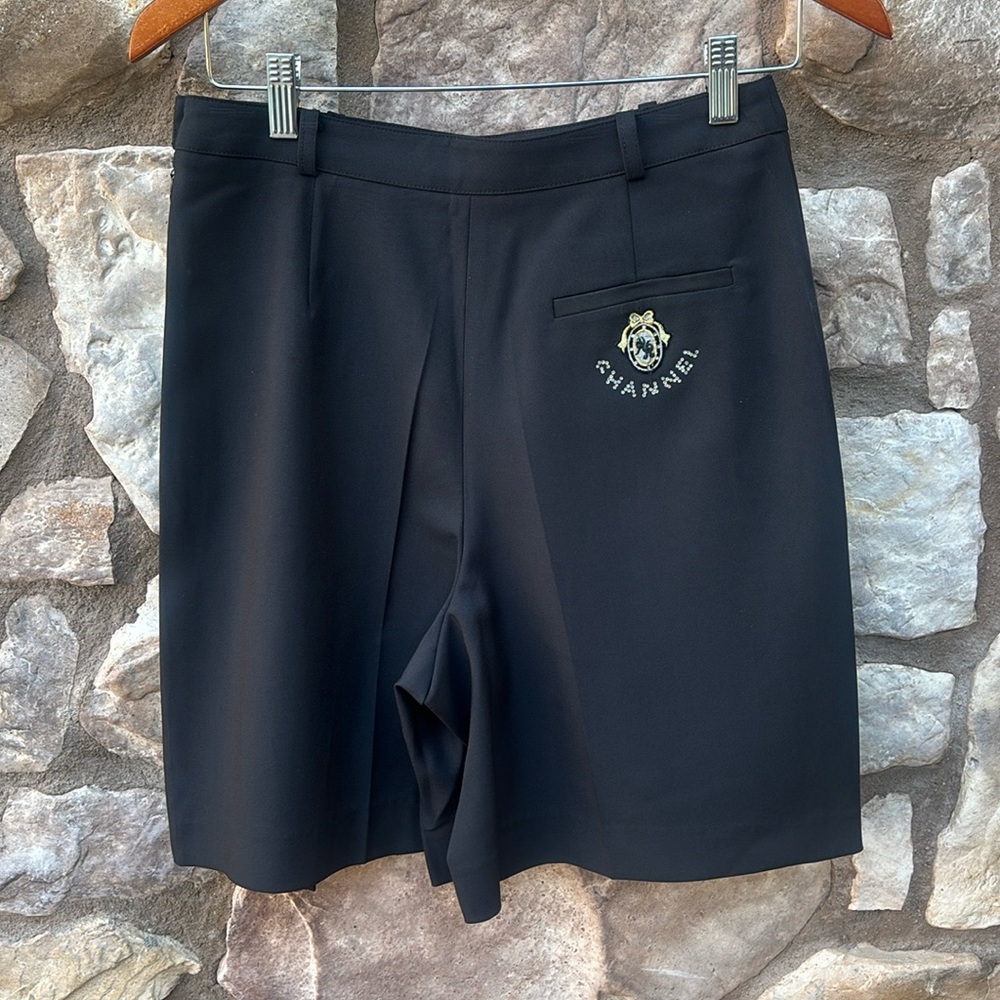 Scarlett Black Dressy Skort Rhinestone Pocket Size 28